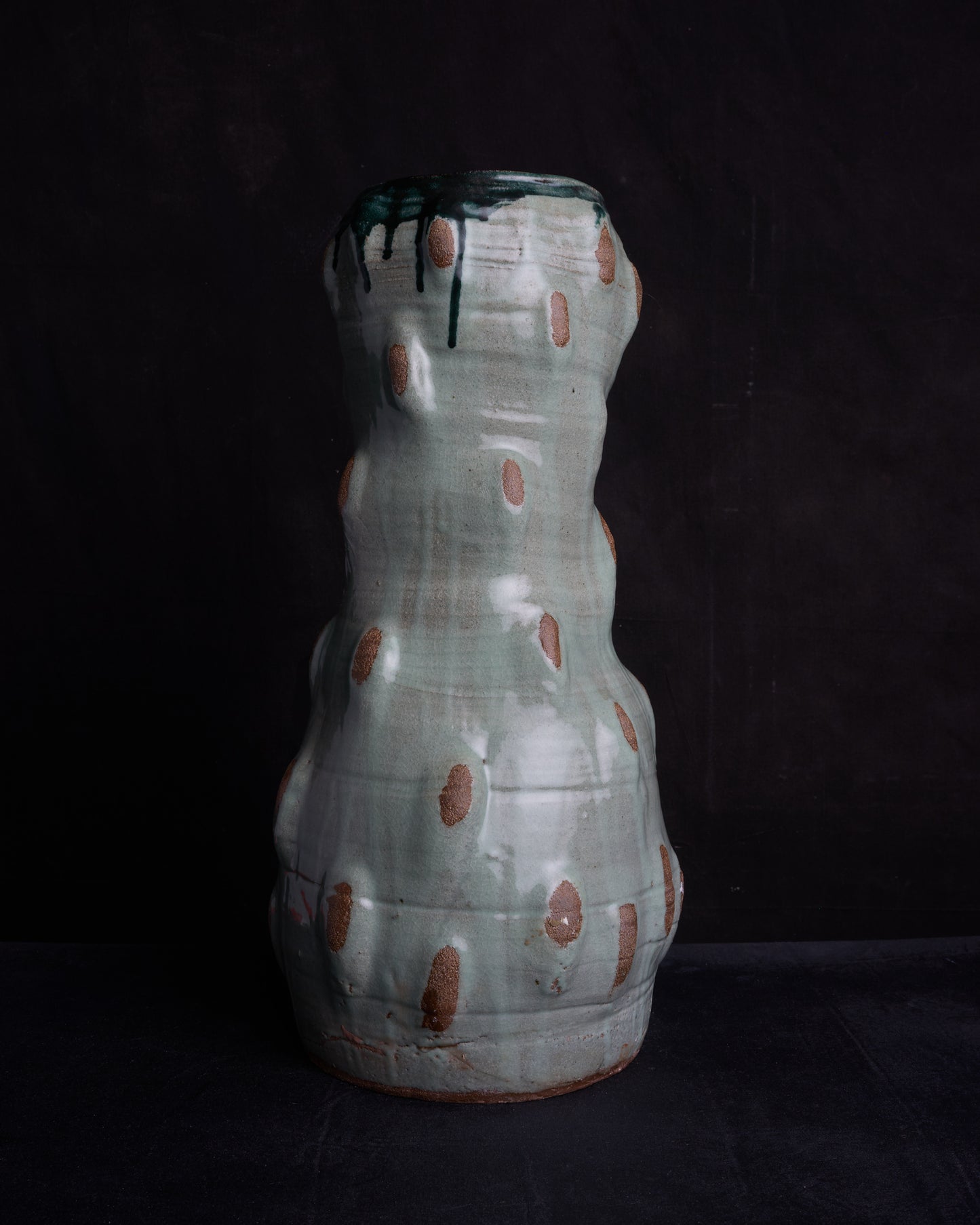 Catherdral Celadon and Tenmoku