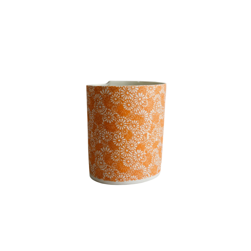 Illuminator Vase Short Orange