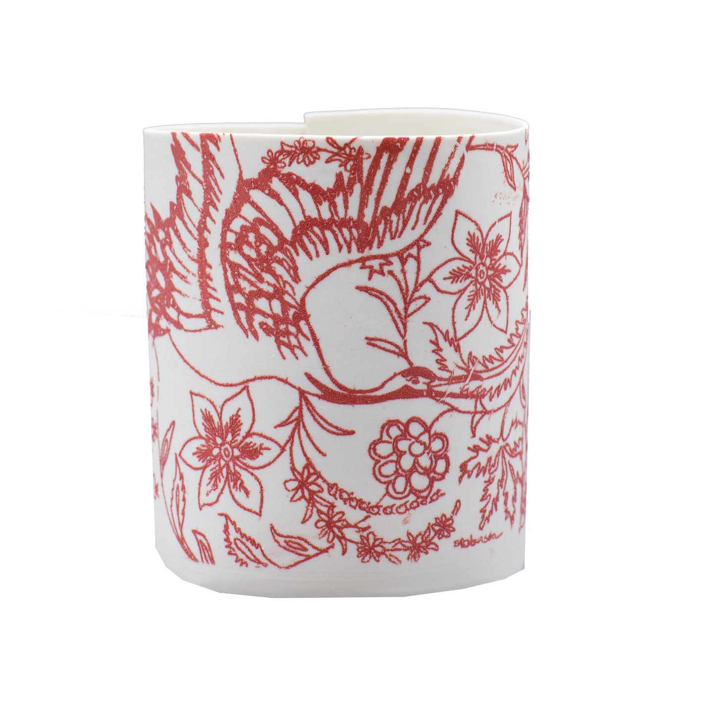 Illuminator Vase Short Red